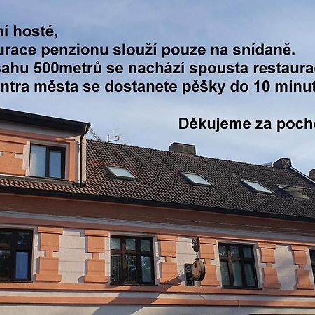 Penzion U Kohoutka Pardubice Eksteriør billede